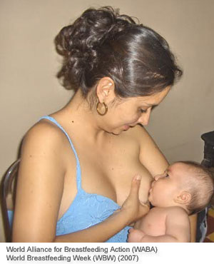 Milking Lactating Mother - Benefits of Breastfeeding for the Mother - Ten Steps to ...