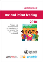 Guidelines on HIV and infant feeding 2010